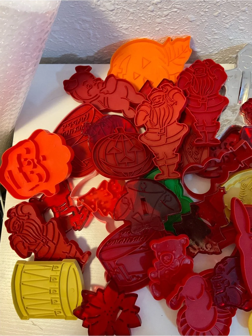 Vintage Holiday Cookie Cutter Lot Christmas Cookie Halloween Thanksgiving Cookie
